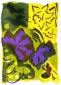 138‐4534 <b>bees & early spring flora 2</b>  screenprint 38 x 28 cms £POA‐Greg Poole