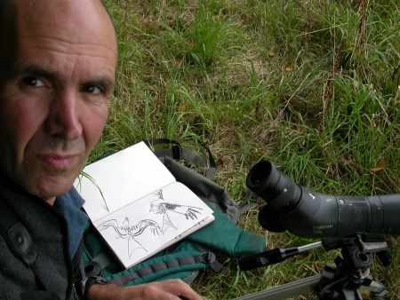 Sketching kites, Northamptionshire, c2002