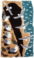 fulmars ‐ screenprint ‐ 38 x 65 cms ‐ £POA ‐‐Greg Poole