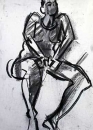 34‐2301 <b></b>  charcoal 38 x 28 cms ‐Greg Poole