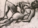 34‐2308 <b></b>  charcoal 28 x 38 cms ‐Greg Poole