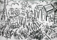 25‐4740 <b>bristol allotments 2</b>   54 x 30 cms £POA‐Greg Poole