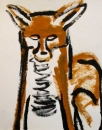 189‐884 <b>fox</b>   40 x 32 cms £POA‐Greg Poole