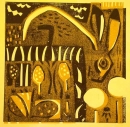 189‐3543 <b>hare, horsetail, dandelions</b>   38 x 38 cms EDITION SOLD OUT‐Greg Poole