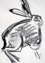 110‐4698 <b>hare</b>   A3 (42 x 29.7 cms) £POA‐Greg Poole