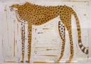 <b>cheetah</b>     monoprint     SOLD‐Greg Poole