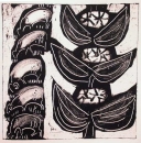 43‐1572 <b>*</b>  monoprint 20 x 20 cms ‐Greg Poole