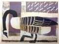 126‐6440 canada goose <br />  <br /> monotype <br /> 42 x 59.4 cms (c.A2) <br />‐Greg Poole